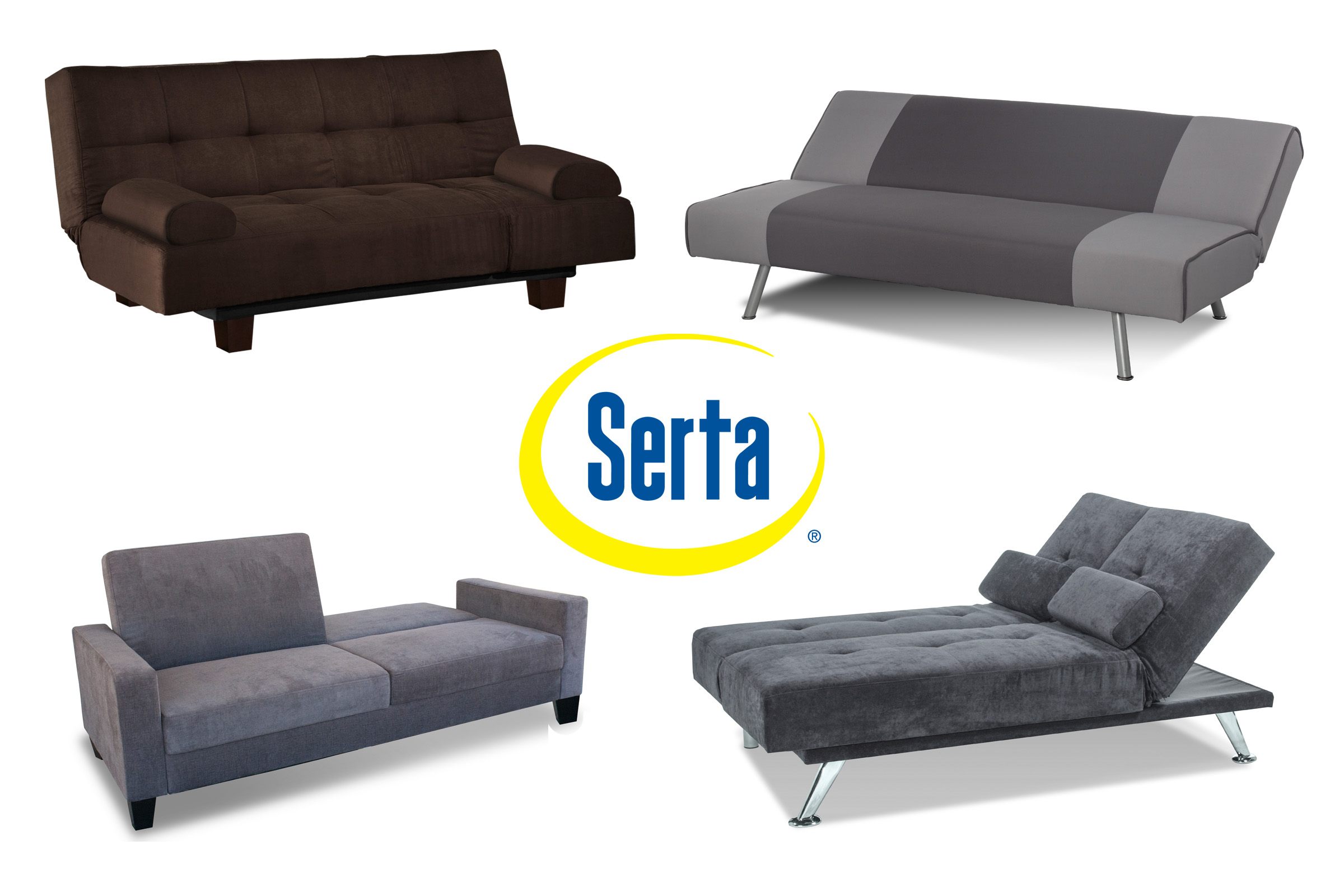 Serta Dream Convertible Klik Klak Futons Collection
