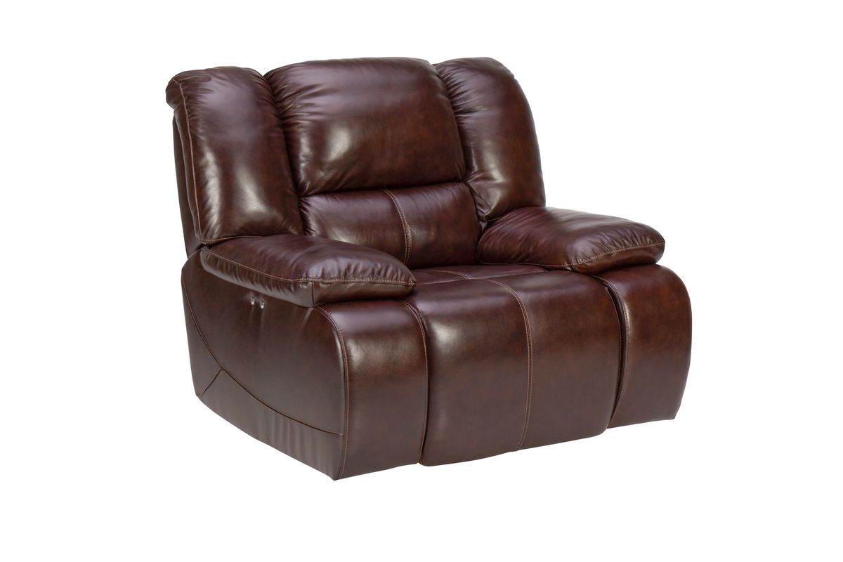 Amarillo Power Glider Leather Recliner at GardnerWhite