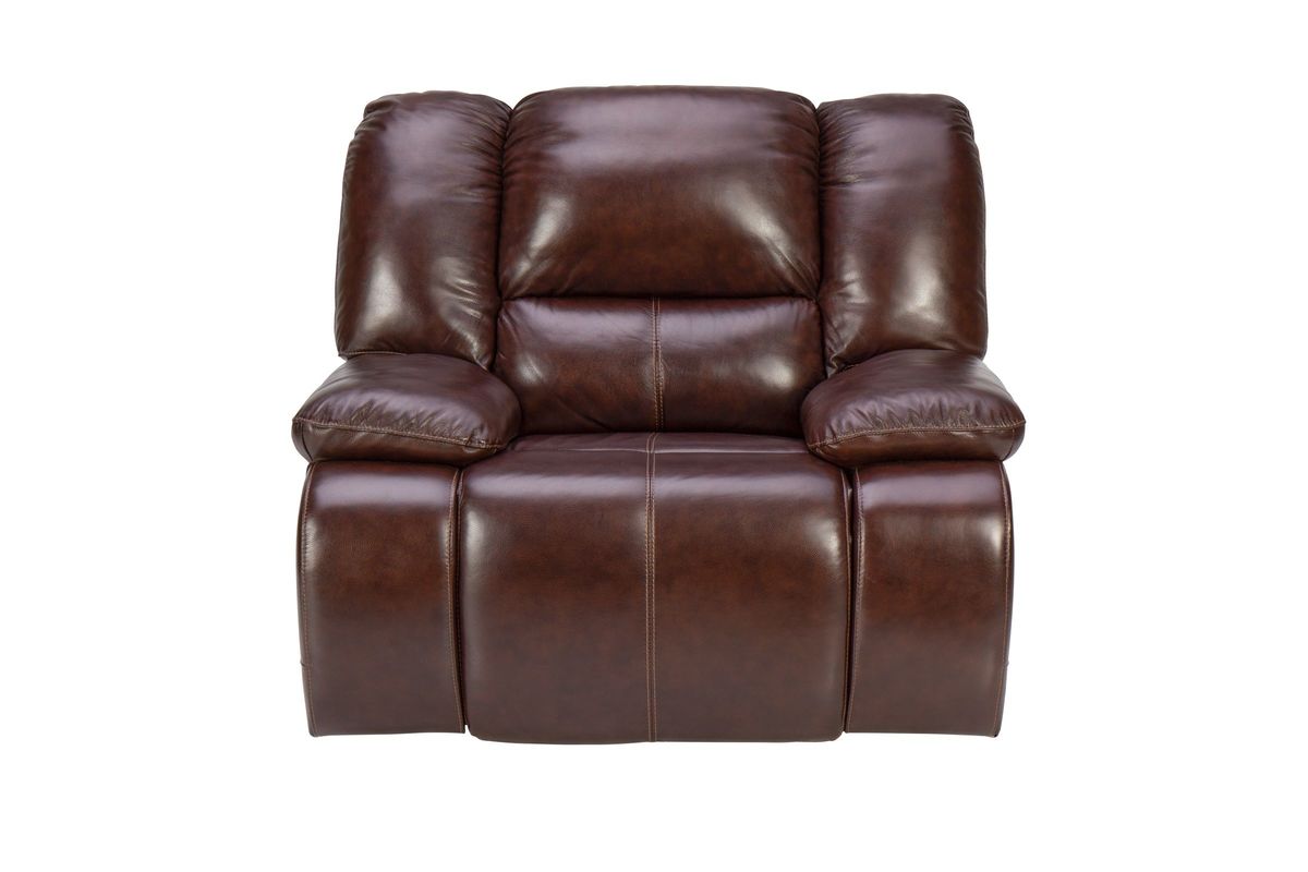 Amarillo Power Glider Leather Recliner at GardnerWhite