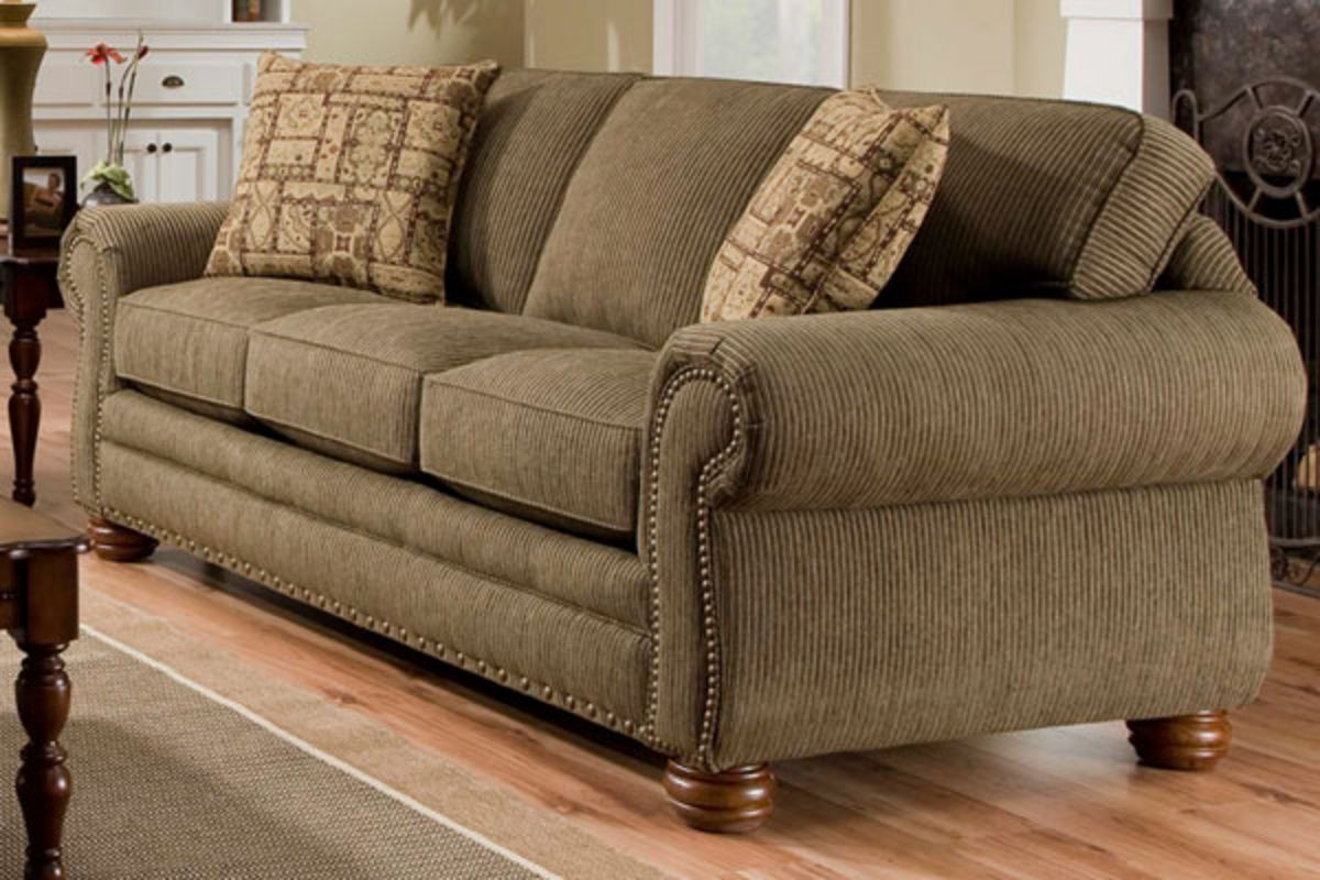 Grace Chenille Sofa with BuiltIn Sleeper at GardnerWhite