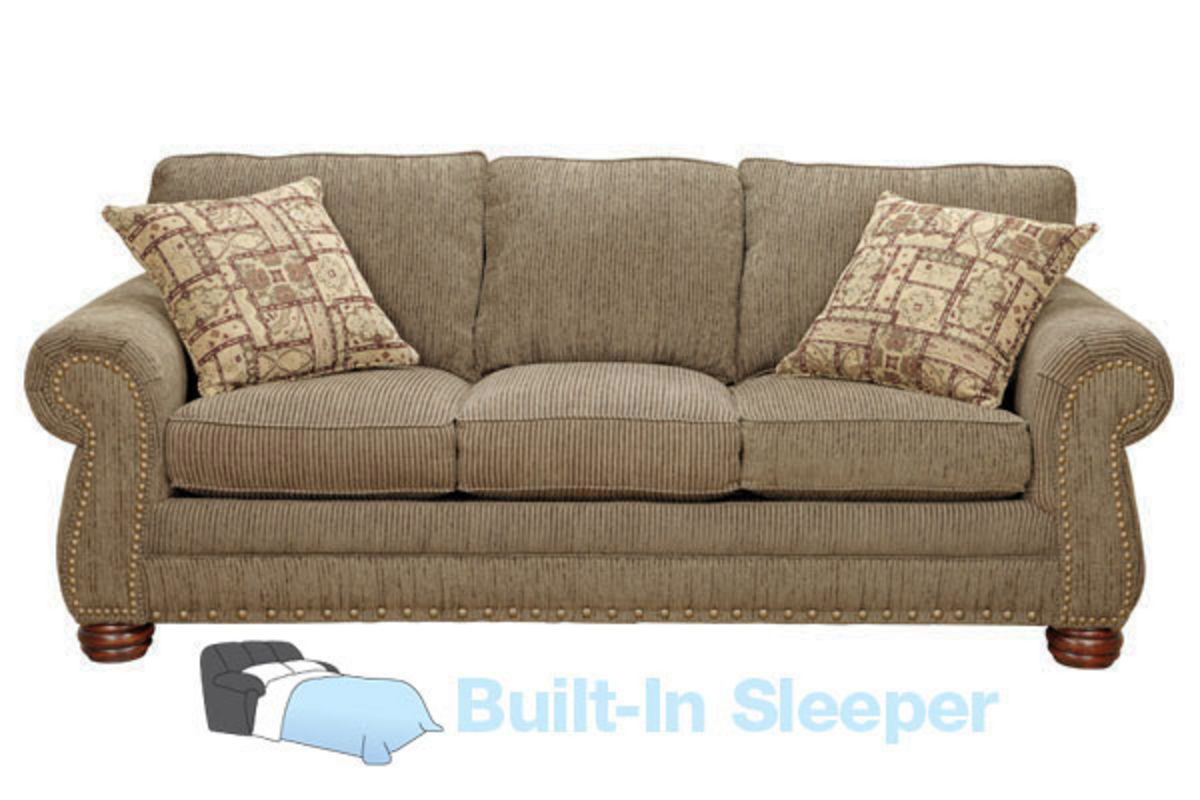 Grace Chenille Sofa with BuiltIn Sleeper at GardnerWhite