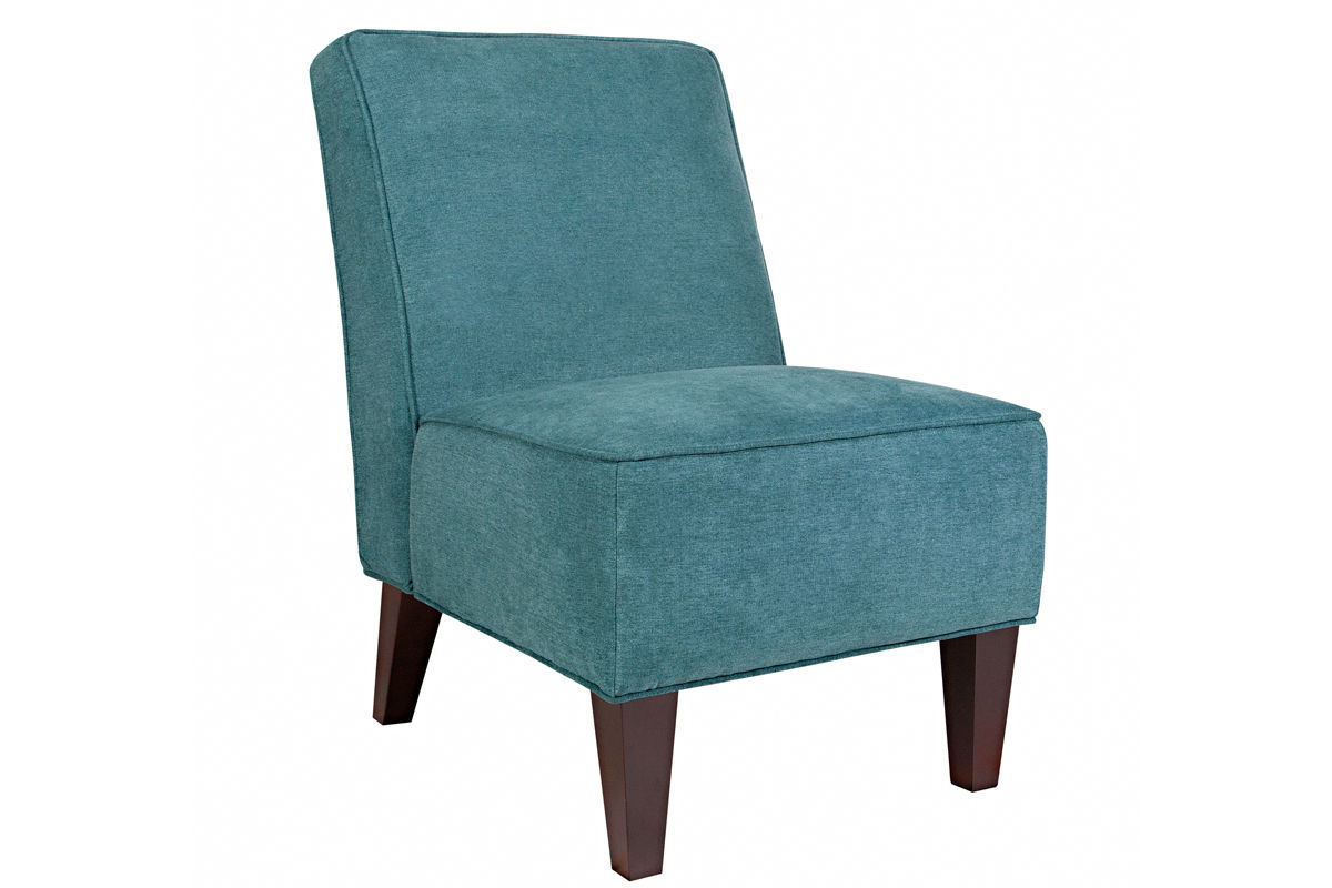 Dover Teal Blue Chair at GardnerWhite