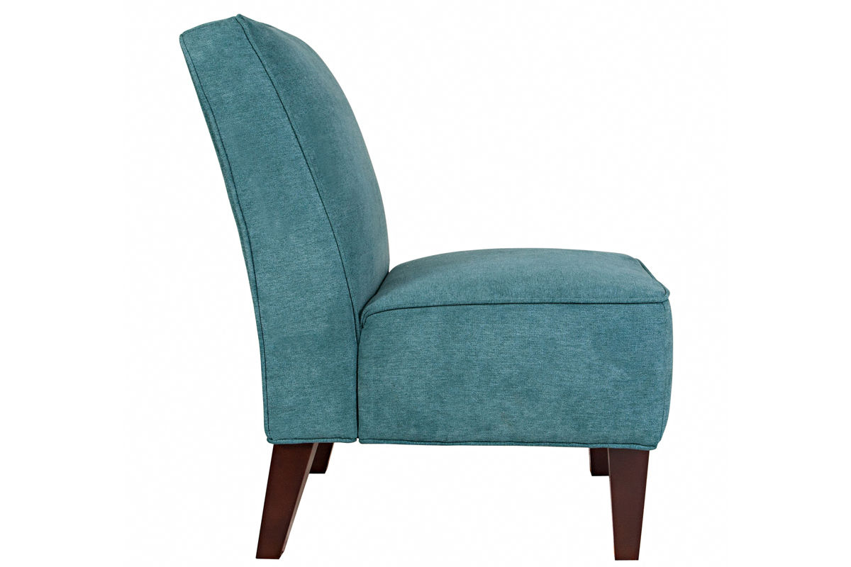 Dover Teal Blue Chair at GardnerWhite