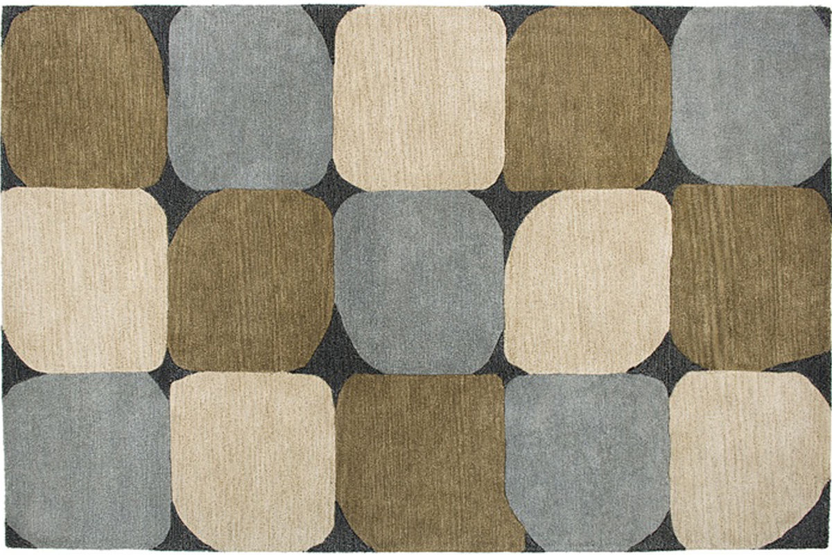 Circles Rug 5x8 at GardnerWhite