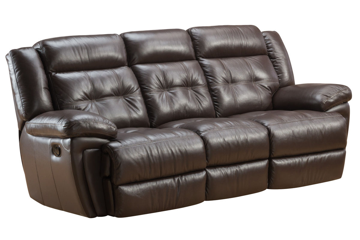 Brookside Leather Reclining Sofa at GardnerWhite