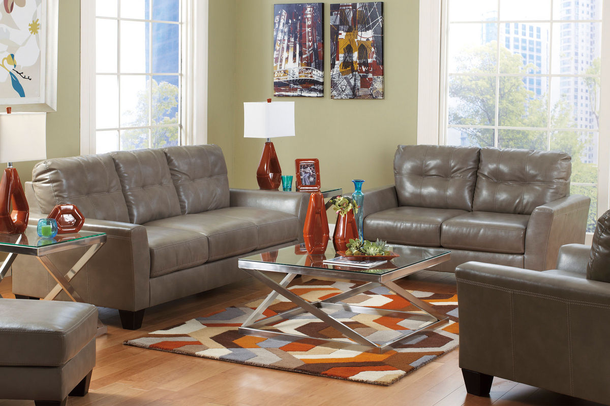 Galina Leather Sofa at GardnerWhite