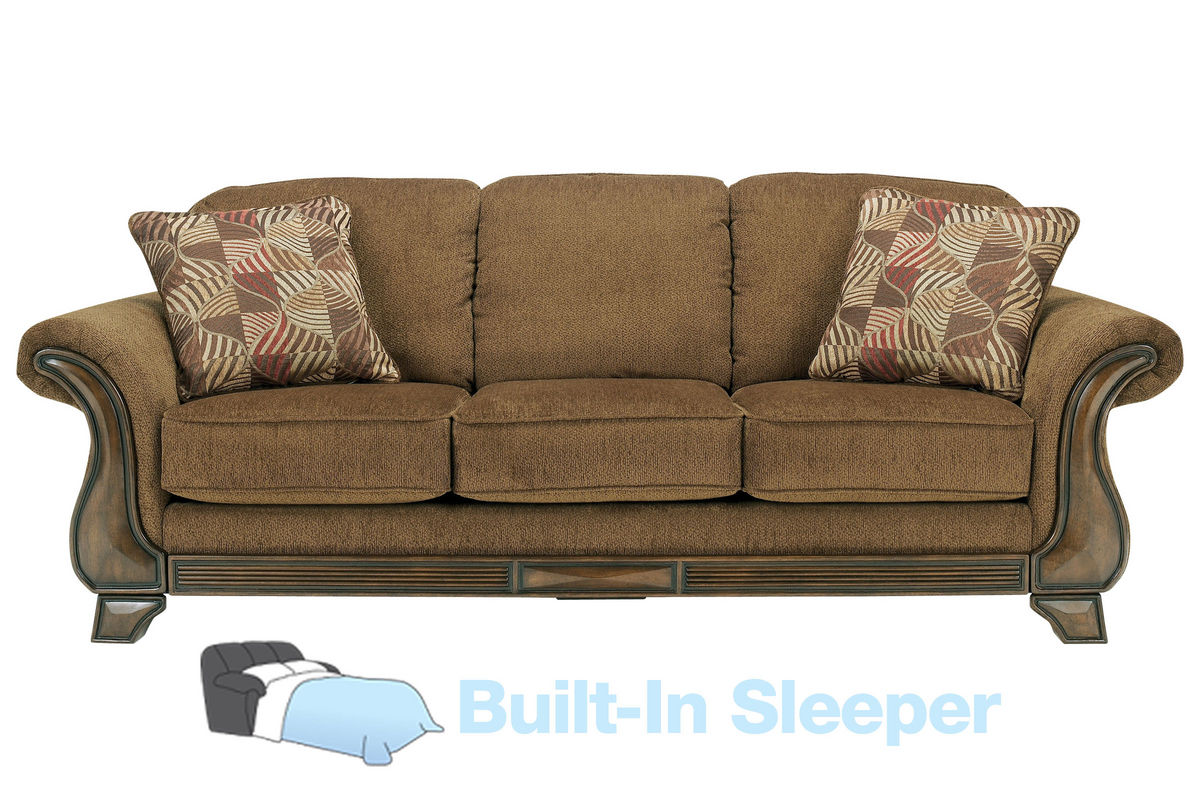 Malory Chenille Queen Sleeper Sofa at GardnerWhite
