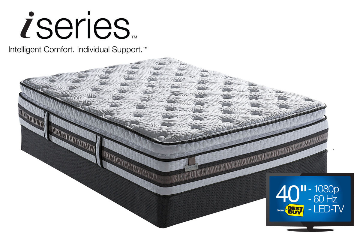 serta iseries queen mattress hybrid 4000 plush