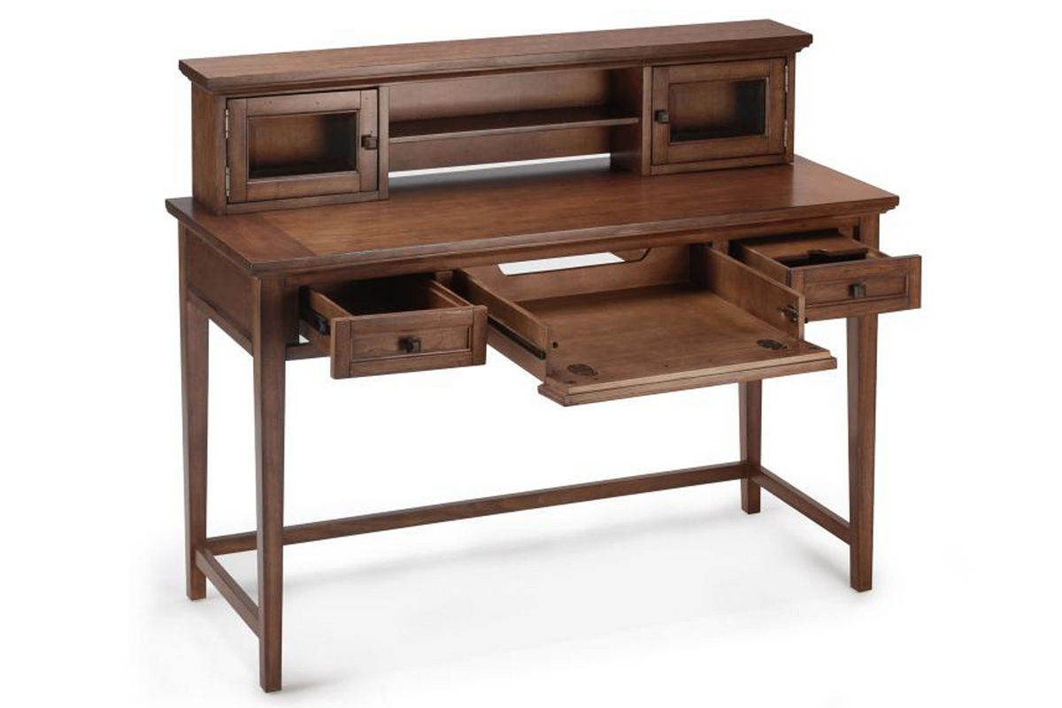 Toffee Sofa Table Desk at GardnerWhite