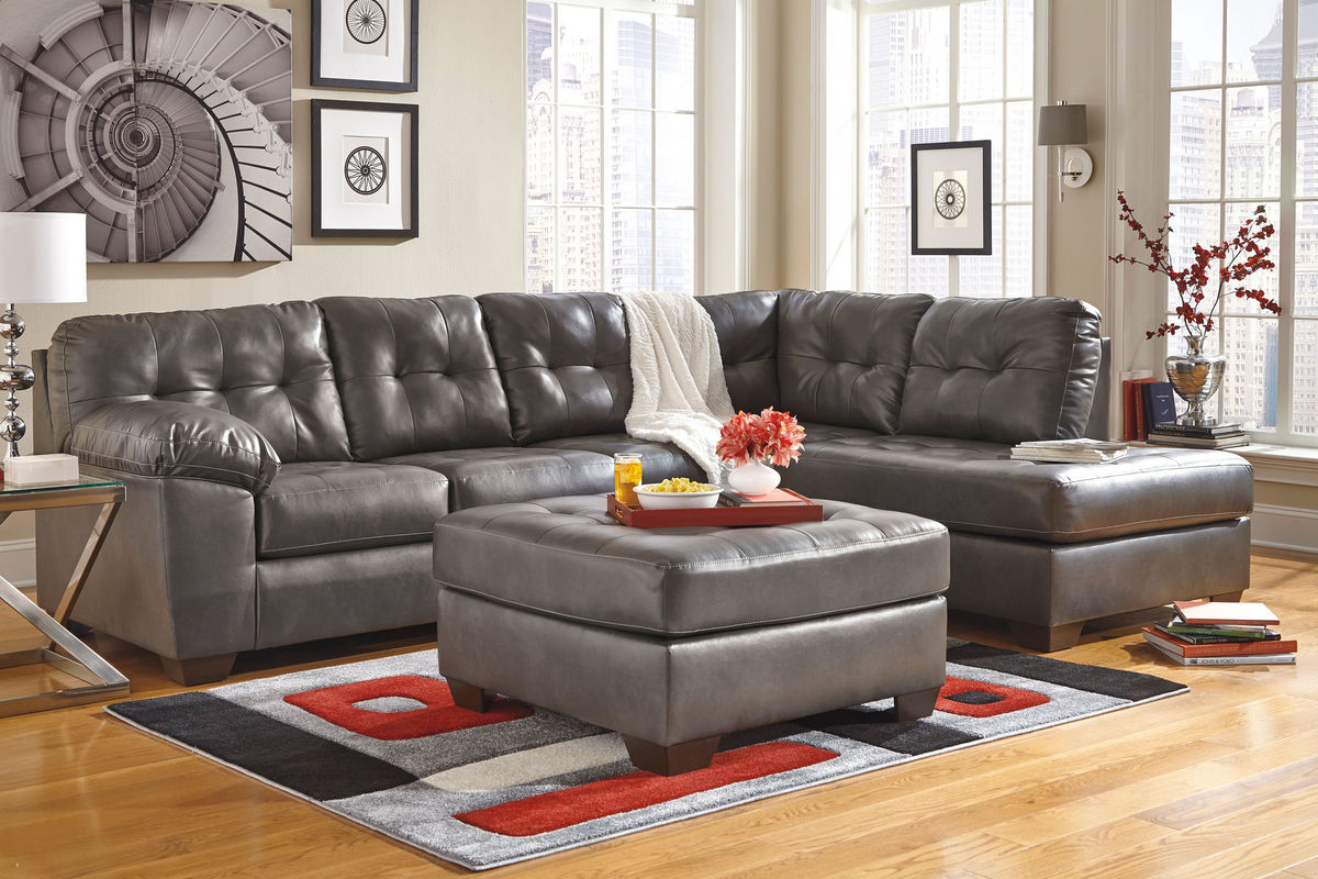 edison laf sectional leather sofa