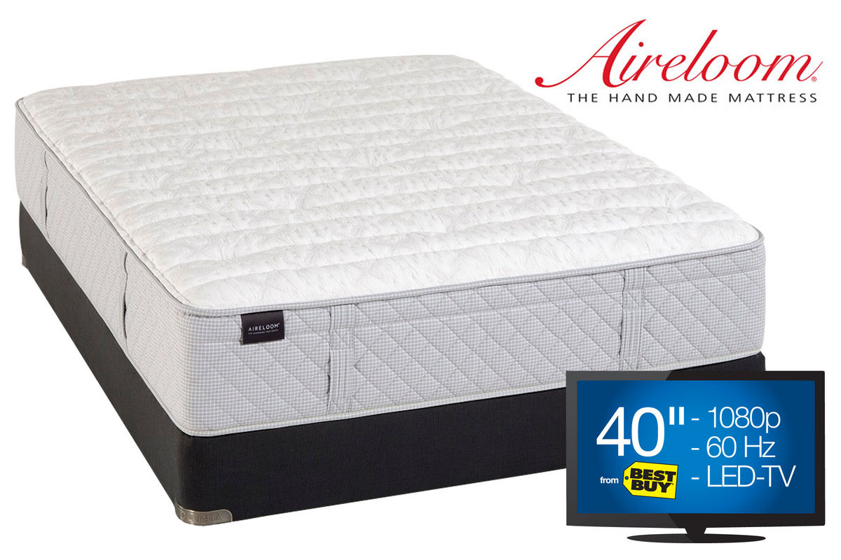 Aireloom Silverton Luxetop Plush King Mattress at GardnerWhite