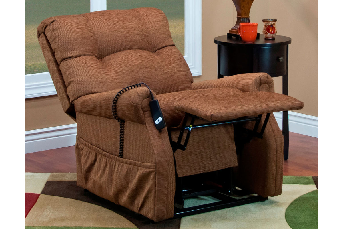 MedLift TwoWay Reclining Lift Chair Dawson Brown 1155DBR