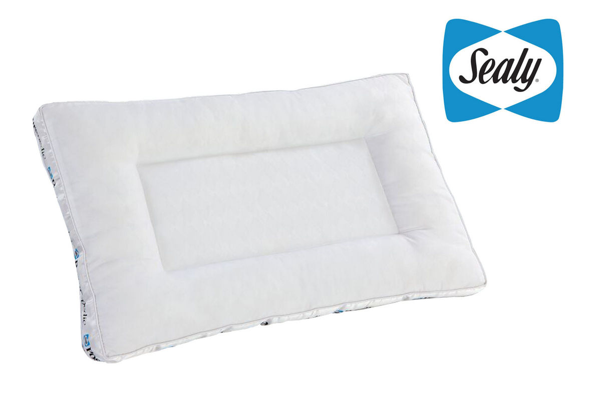 Sealy Reversible Memory Foam Pillow with Gel at GardnerWhite