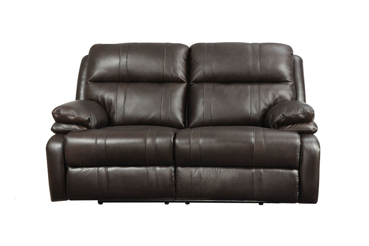 Houston Leather Power Reclining Loveseat at GardnerWhite