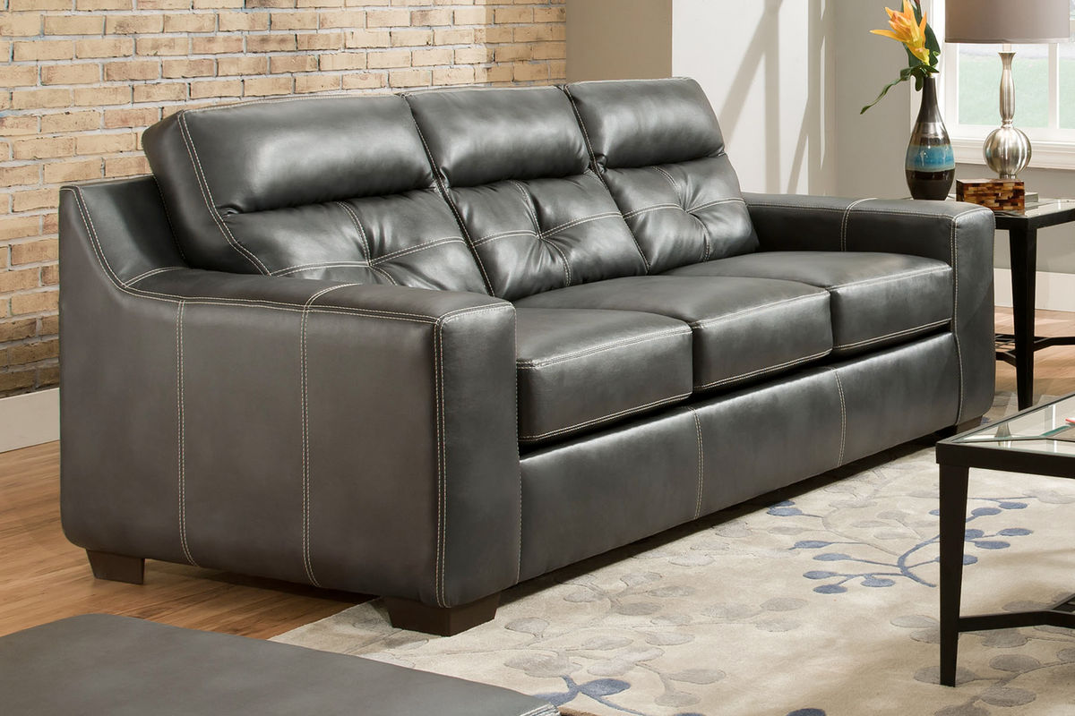Oregon Bonded Leather Sofa at GardnerWhite