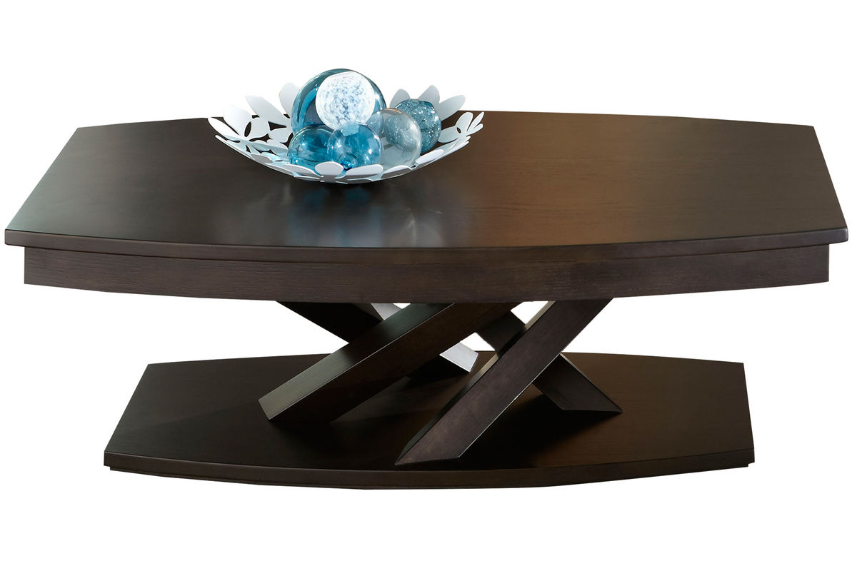 Charcoal Castered Cocktail Table at GardnerWhite