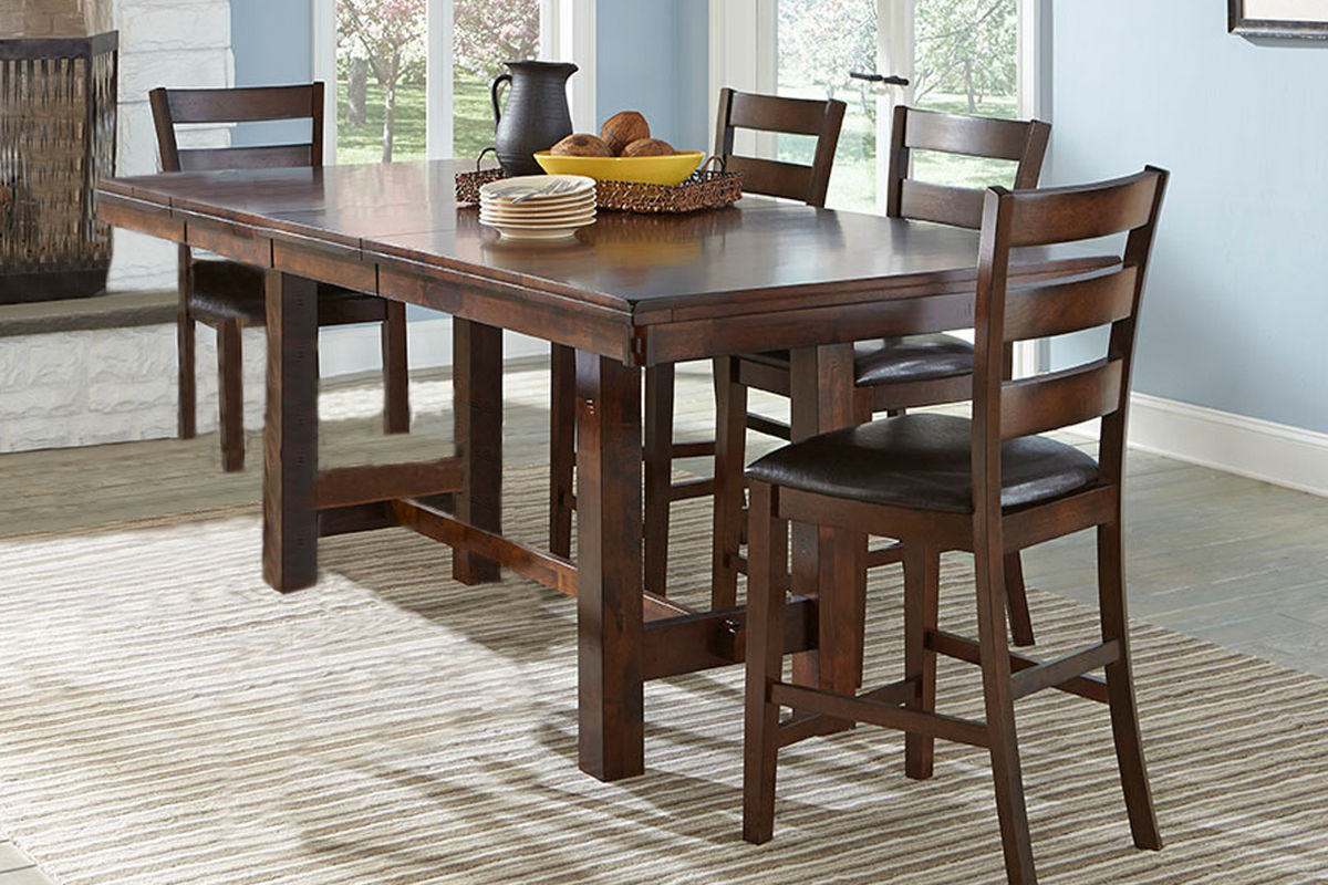 Kona Solid Wood Gathering Table at GardnerWhite