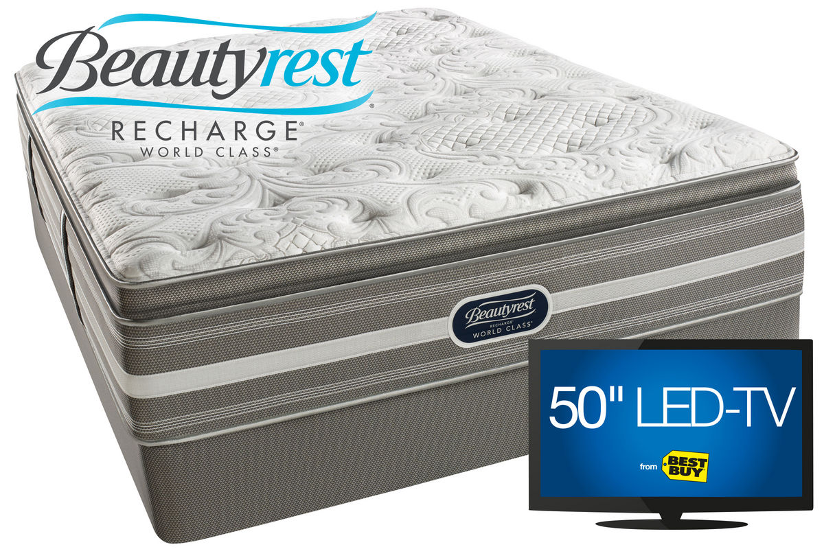 beautyrest recharge world class king mattress
