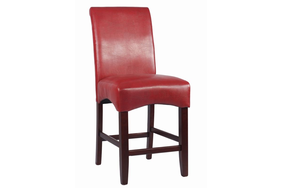 Jordan 24" Red Barstool at GardnerWhite