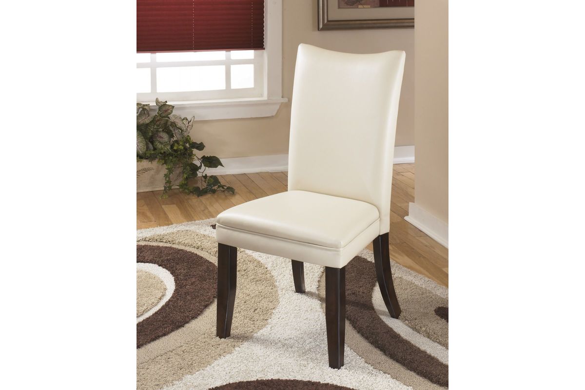 Charrell Dining Side Chairs in Ivory Set of 2 by Ashley