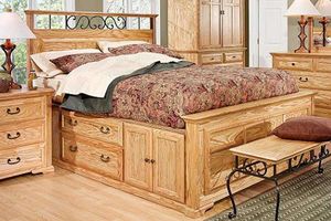 King Size  Furniture on Thornwood King Size Captain Bed With Storage  Thornwood Collection  In