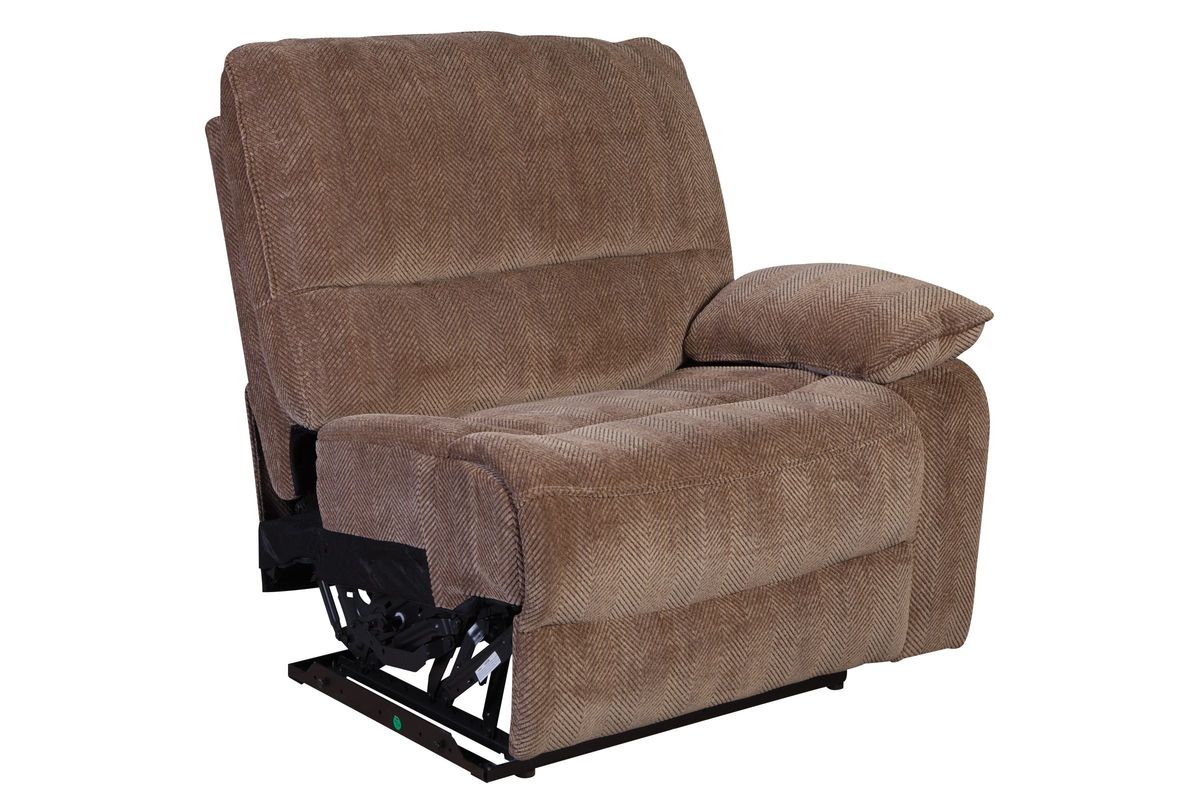 Ranger Chenille RightArmFacing Power Recliner Section