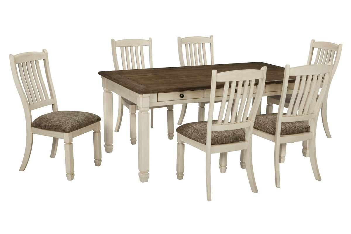 Bolanburg Dining Table with 4 Side Chairs at GardnerWhite