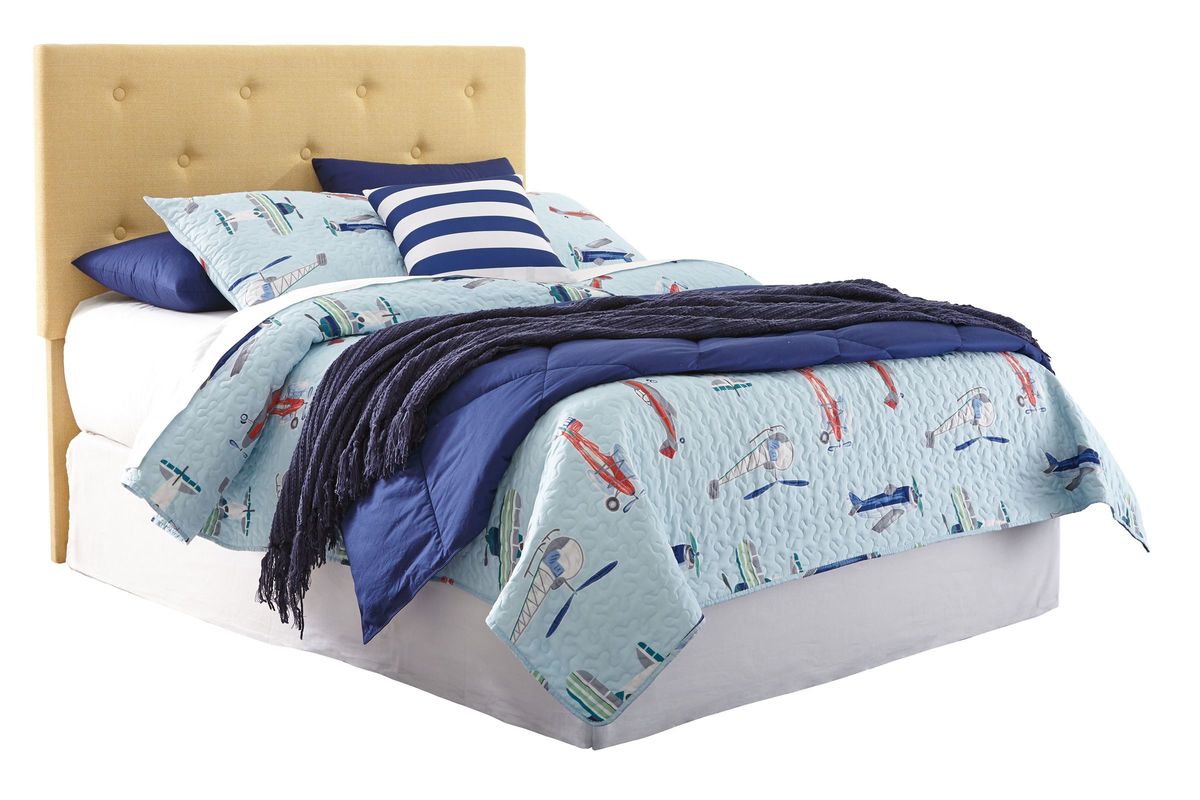 Yellow Full Headboard by Ashley at GardnerWhite