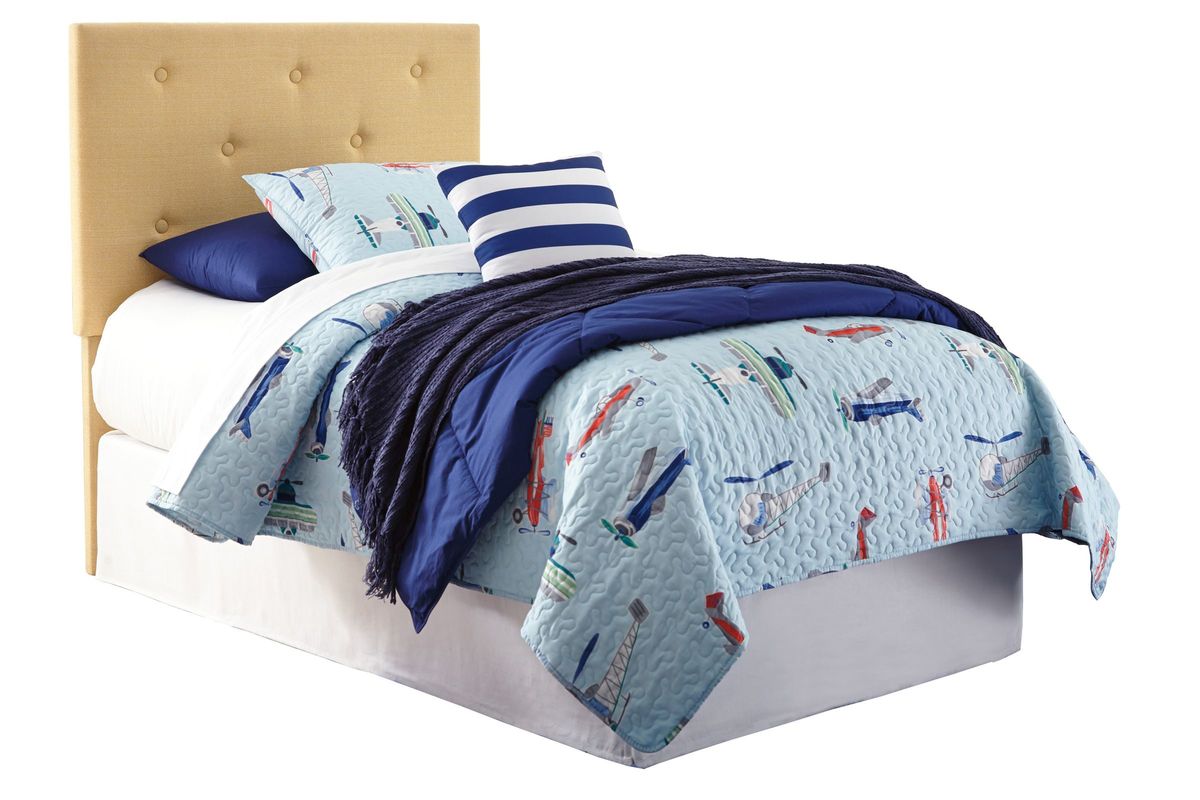 Yellow Twin Headboard by Ashley at GardnerWhite