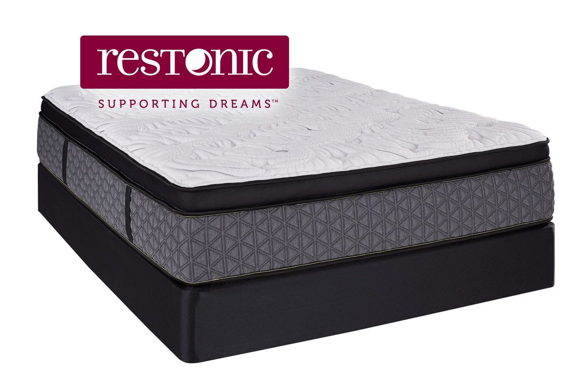 Restonic® Benson Eurotop Queen Mattress at GardnerWhite