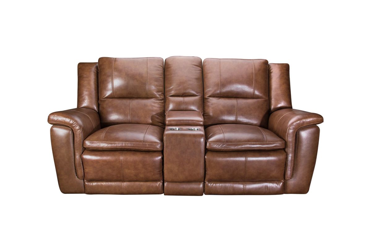 Kerrville Leather Power Reclining Loveseat at GardnerWhite