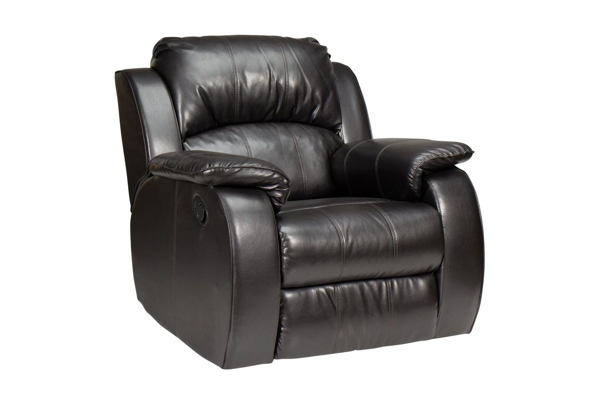 Tahoe Bonded Leather Recliner at GardnerWhite