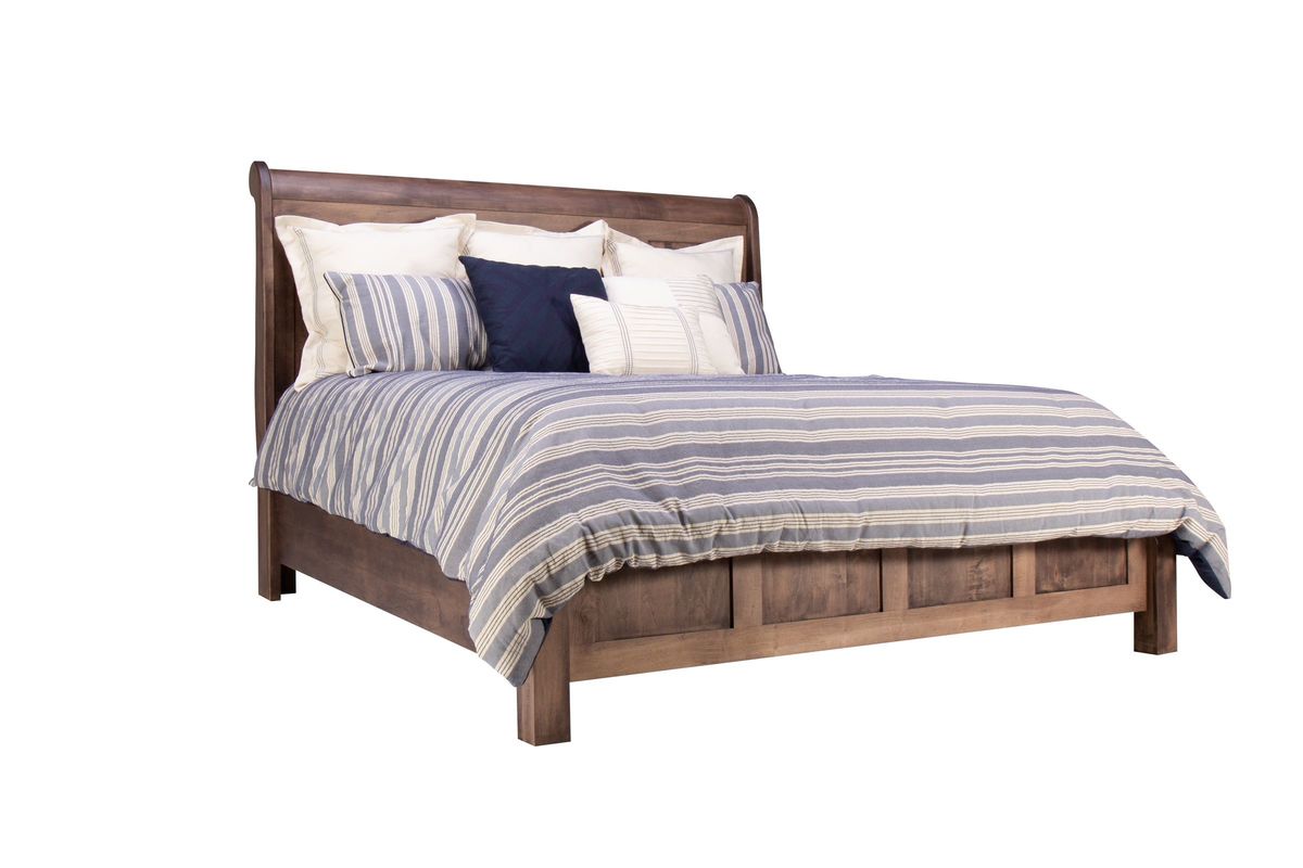 Lewiston King Panel Bed By Daniel S Amish