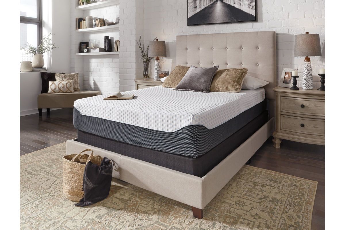 Sierra Sleep® 12 Inch Chime Elite Queen Bed in a Box by Ashley
