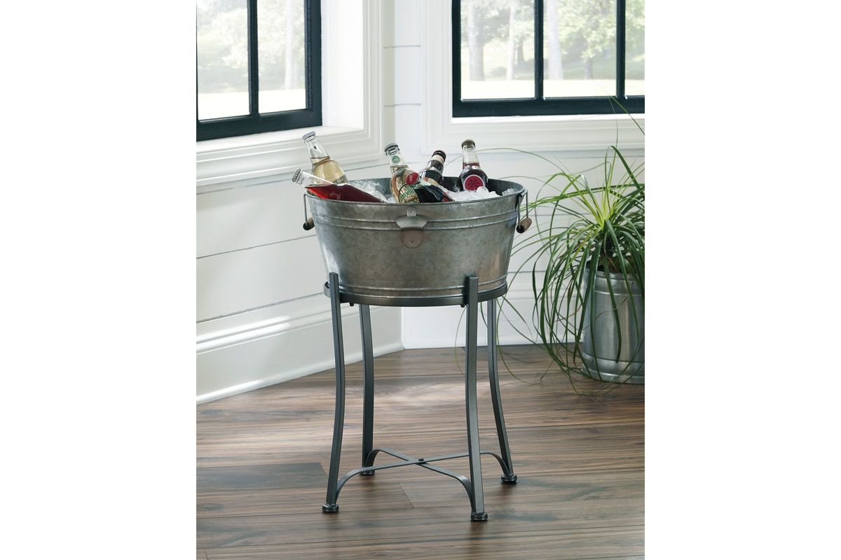 Valrock Beverage Tub by Ashley at GardnerWhite