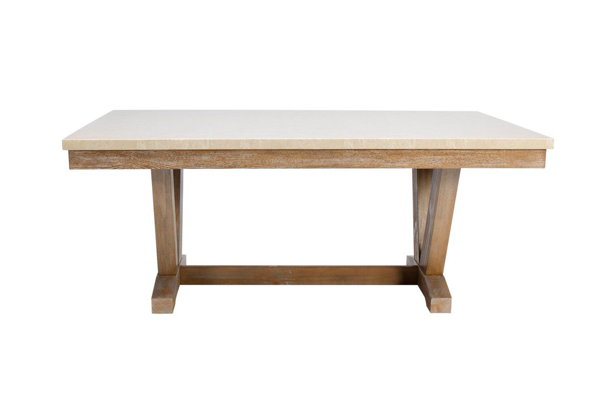 Tristan Trestle Dining Table at GardnerWhite