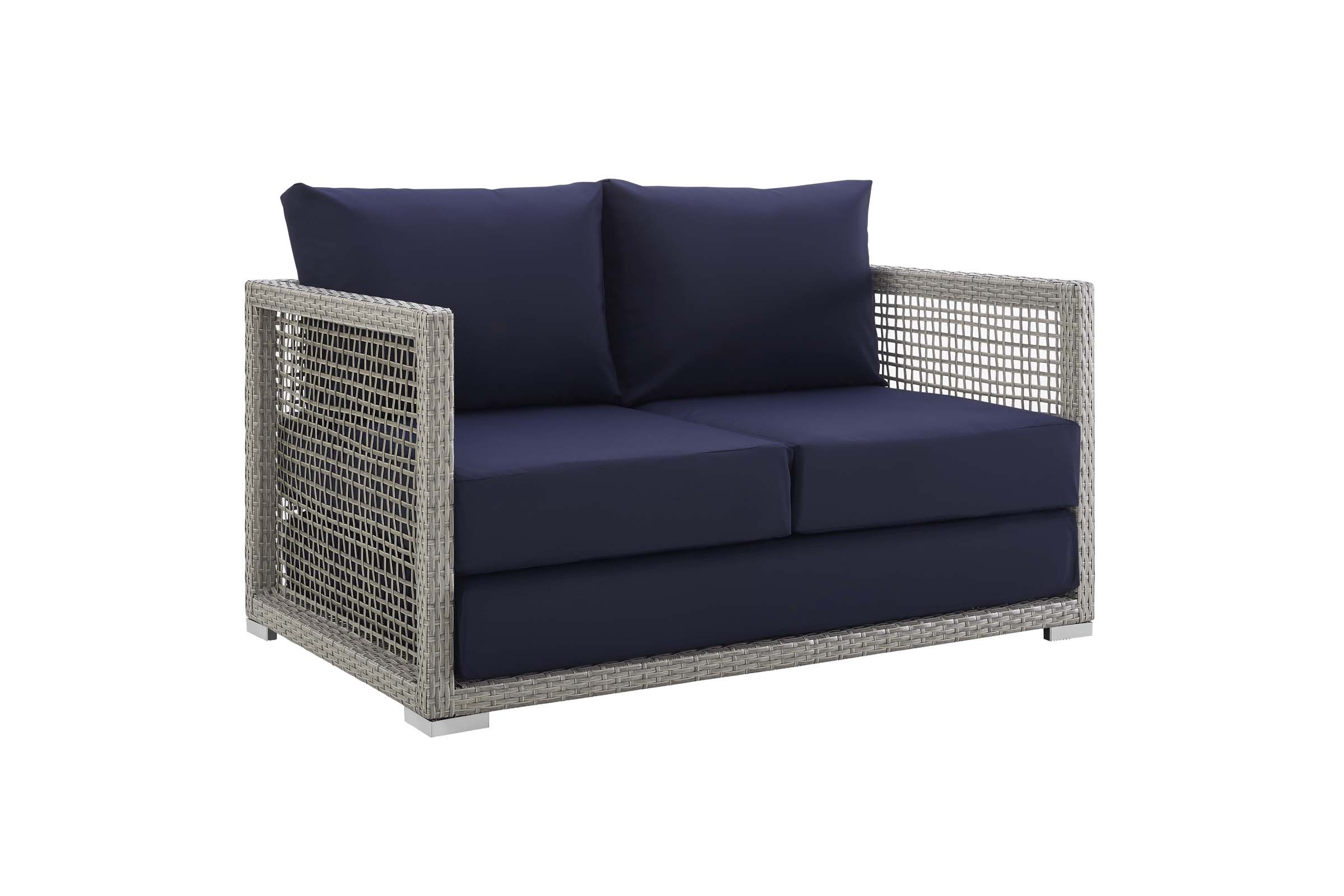 White Wicker Sleeper Sofa Baci Living Room