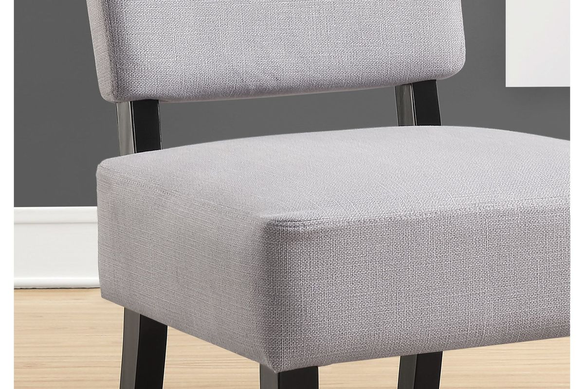Light Grey Accent Chair by Monarch at GardnerWhite