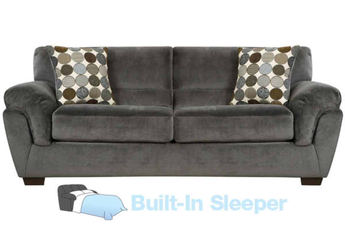 Rhino Microfiber Queen Sleeper Sofa at GardnerWhite