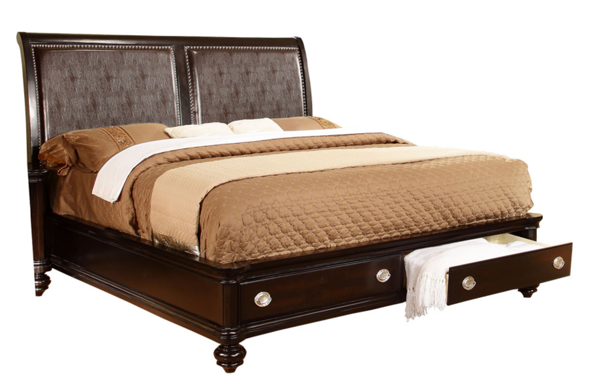 Fairway King Bed at GardnerWhite