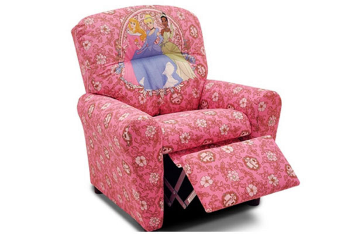 Kids Disney Princess Recliner at GardnerWhite