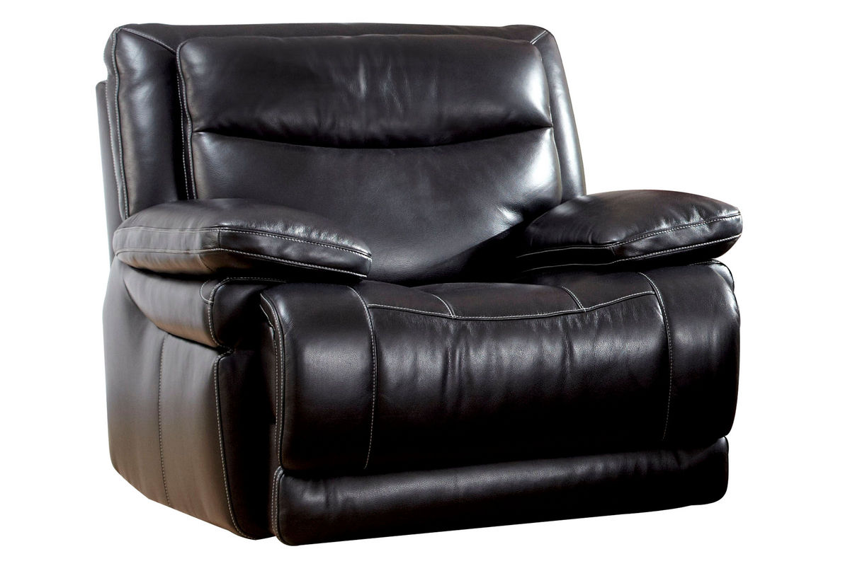 Jasper Leather Power Recliner at GardnerWhite