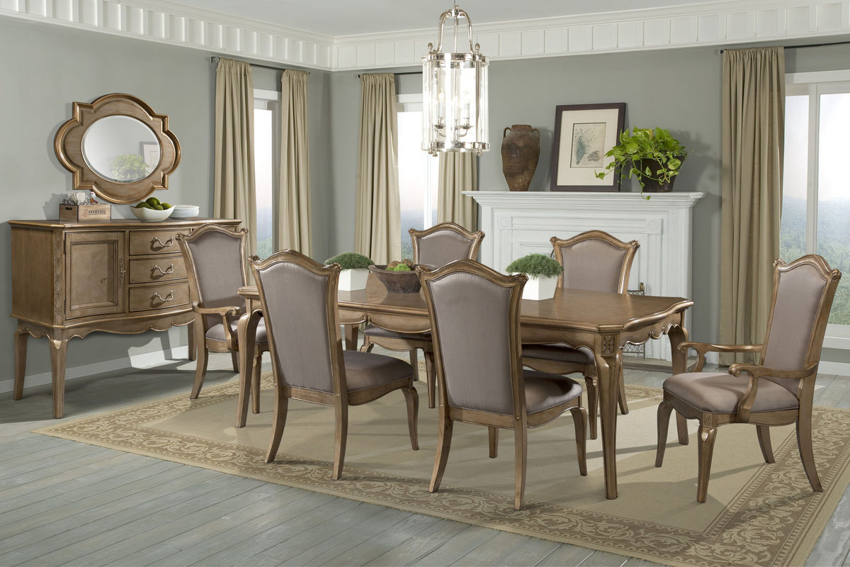Jovani Dining Set With 4 Side Chairs At Gardner White