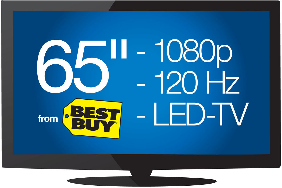 65&quot; Insignia 1080p LED HDTV