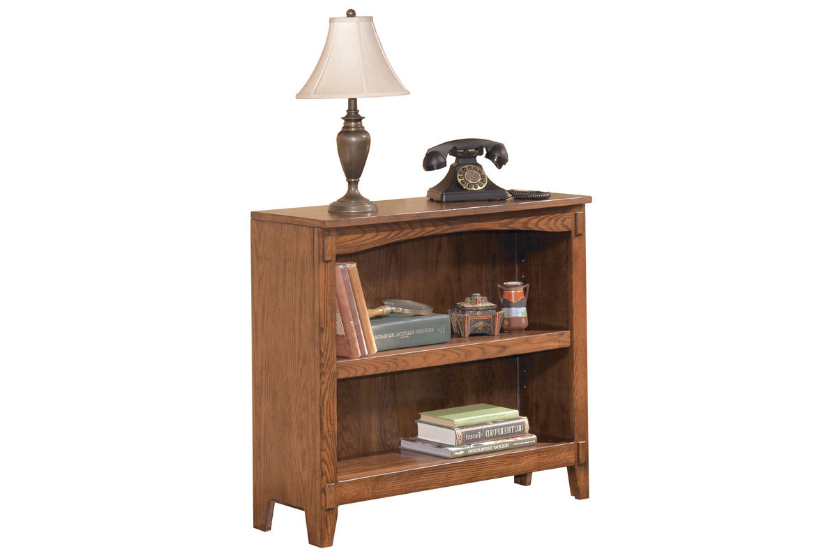 Cross Island Small Bookcase by Ashley at GardnerWhite