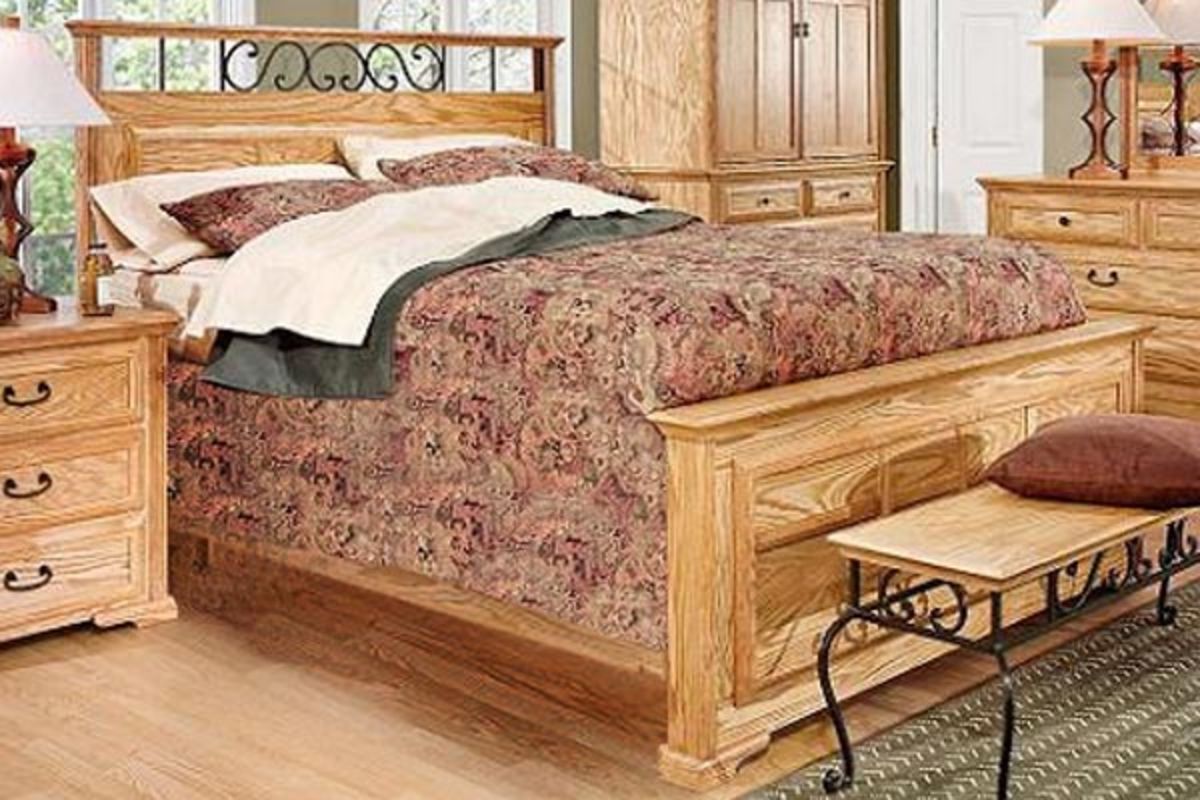 Thornwood King Size Panel Bed at GardnerWhite