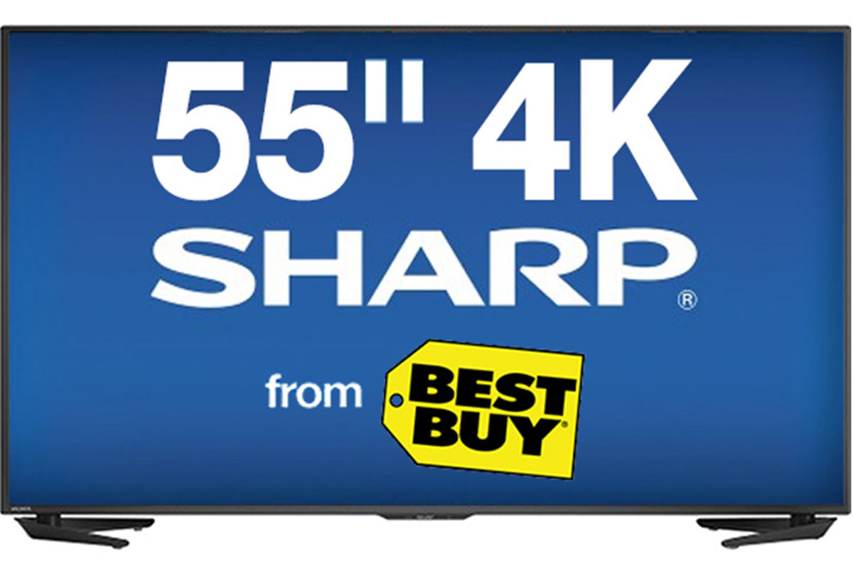 55" Sharp Smart 4K LEDTV at GardnerWhite