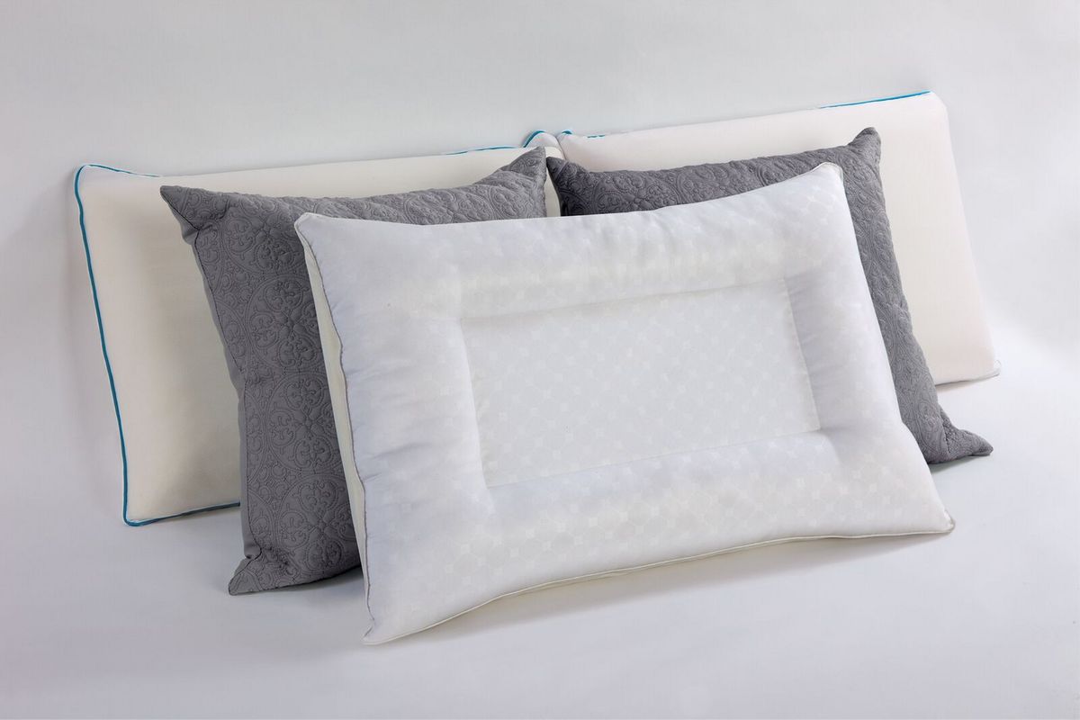 Sealy Reversible Memory Foam Pillow with Gel at GardnerWhite