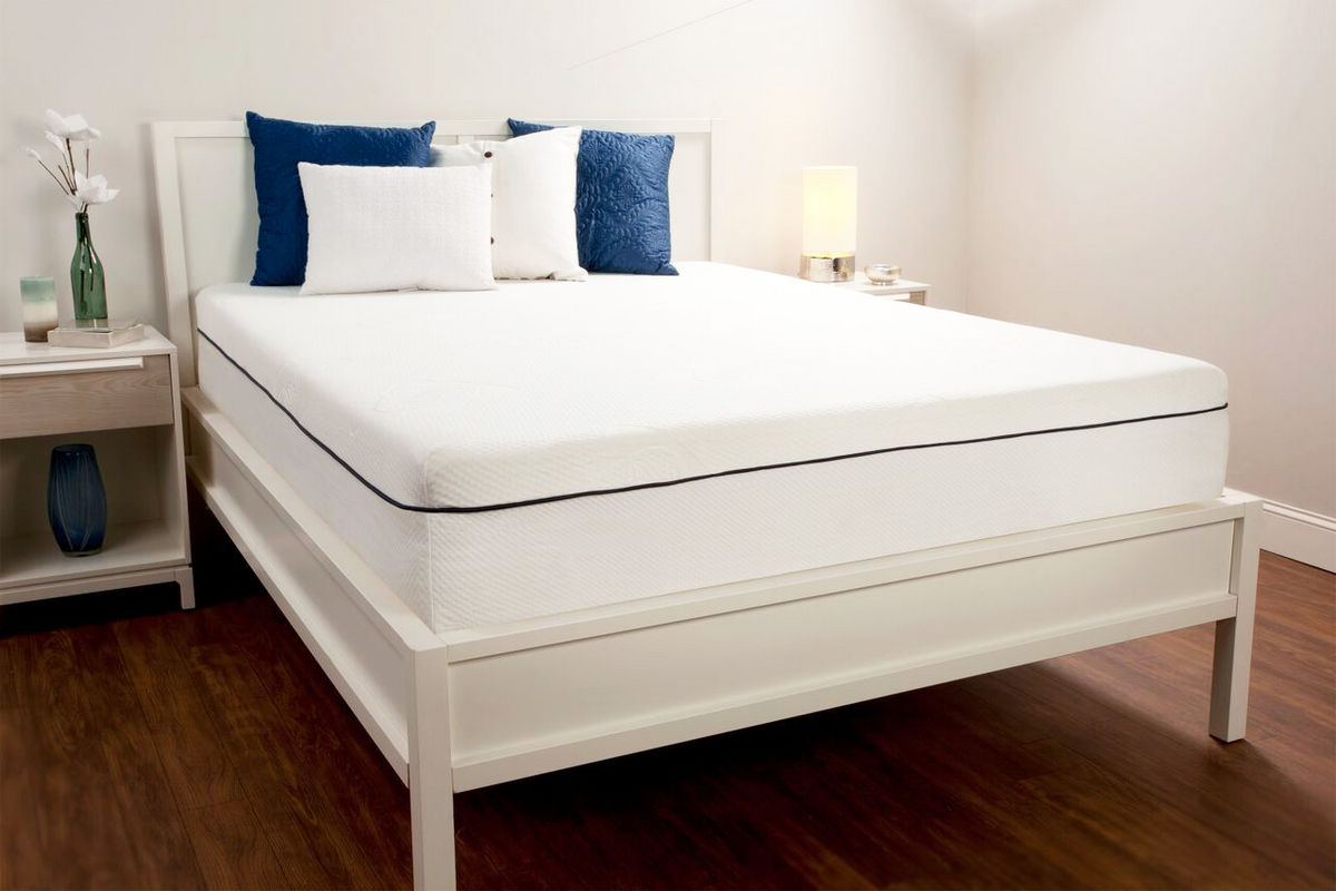 sealy 10 in memory foam mattress queen