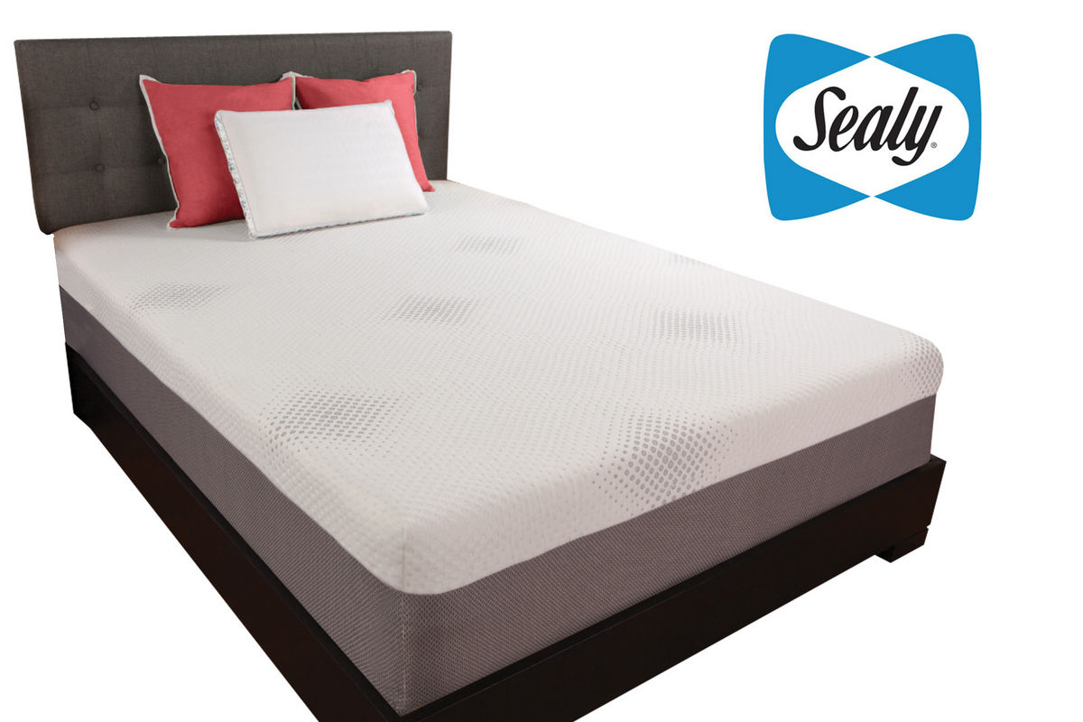 sealy posturepedic memory foam fitted mattress protector